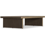 Haskell Outdoor Coffee Table, Brown by Four Hands