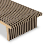 Haskell Outdoor Coffee Table, Brown by Four Hands