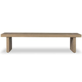 Haskell Outdoor Coffee Table, Brown by Four Hands