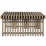 Haskell Outdoor Coffee Table, Brown by Four Hands