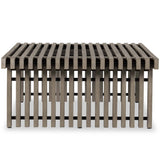 Haskell Outdoor Coffee Table, Grey