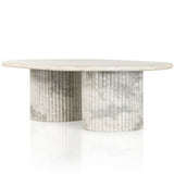 Oranda Coffee Table, White by Four Hands