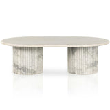 Oranda Coffee Table, White by Four Hands