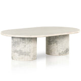 Oranda Coffee Table, White by Four Hands