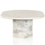 Oranda Coffee Table, White by Four Hands