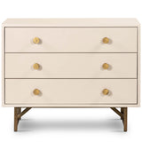 Van Rectangular Nightstand, Alabaster by Four Hands