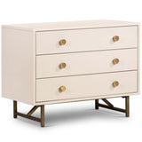 Van Rectangular Nightstand, Alabaster by Four Hands