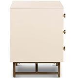 Van Rectangular Nightstand, Alabaster by Four Hands