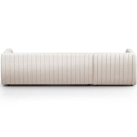 Augustine LAF 105" Sectional, Dover Crescent-Furniture - Sofas-High Fashion Home