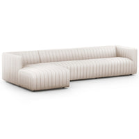 Augustine LAF 126" Sectional, Dover Crescent-Furniture - Sofas-High Fashion Home
