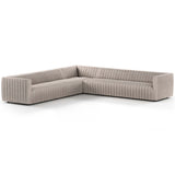 Augustine 3 Piece 126" Sectional, Orly Natural-Furniture - Sofas-High Fashion Home