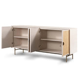 Luella Sideboard, Matte Alabaster