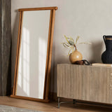 Yoku Floor Mirror, Natural Oak-Accessories-High Fashion Home