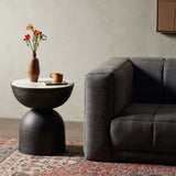 Corbett End Table, Creamy Taupe by Four Hands