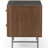 Fletcher Large Nightstand, Terra Brown by Four Hands