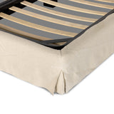 Aidan Slipcover Bed, Brussels Natural by Four Hands