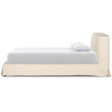 Aidan Slipcover Bed, Brussels Natural