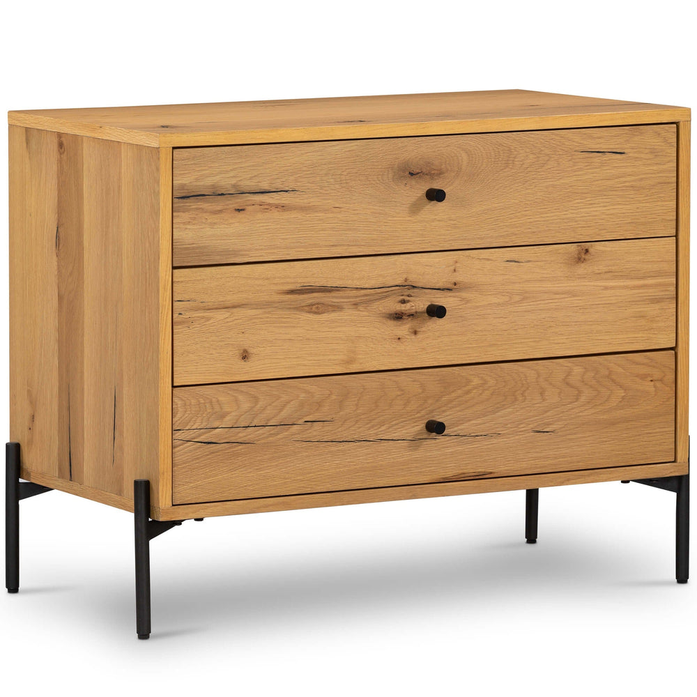 Eaton Large Nightstand, Light Oak by Four Hands