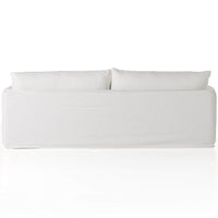 Luisa 96" Slipcover Sofa, Bergamo Cream-Furniture - Sofas-High Fashion Home