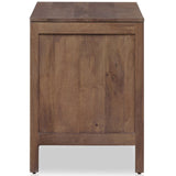 Sydney Large Nightstand, Brown Wash