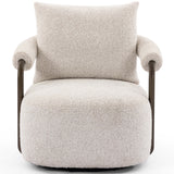 Zayden Swivel Chair, Sheldon Ivory