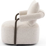 Zayden Swivel Chair, Sheldon Ivory