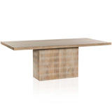 Kelby Dining Table, Light Wash by Four Hands