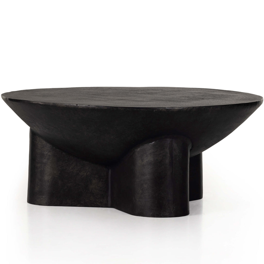 Sante Coffee Table - Raw Black
