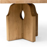 Allandale Round Dining Table, Natural by Four Hands