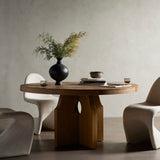Allandale Round Dining Table, Natural by Four Hands