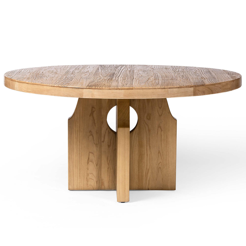 Allandale Round Dining Table, Natural by Four Hands