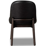 Sora Leather Dining Chair, Sonoma Black, Set of 2