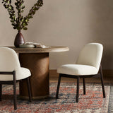 Sora Dining Chair, Boucle Cream, Set of 2