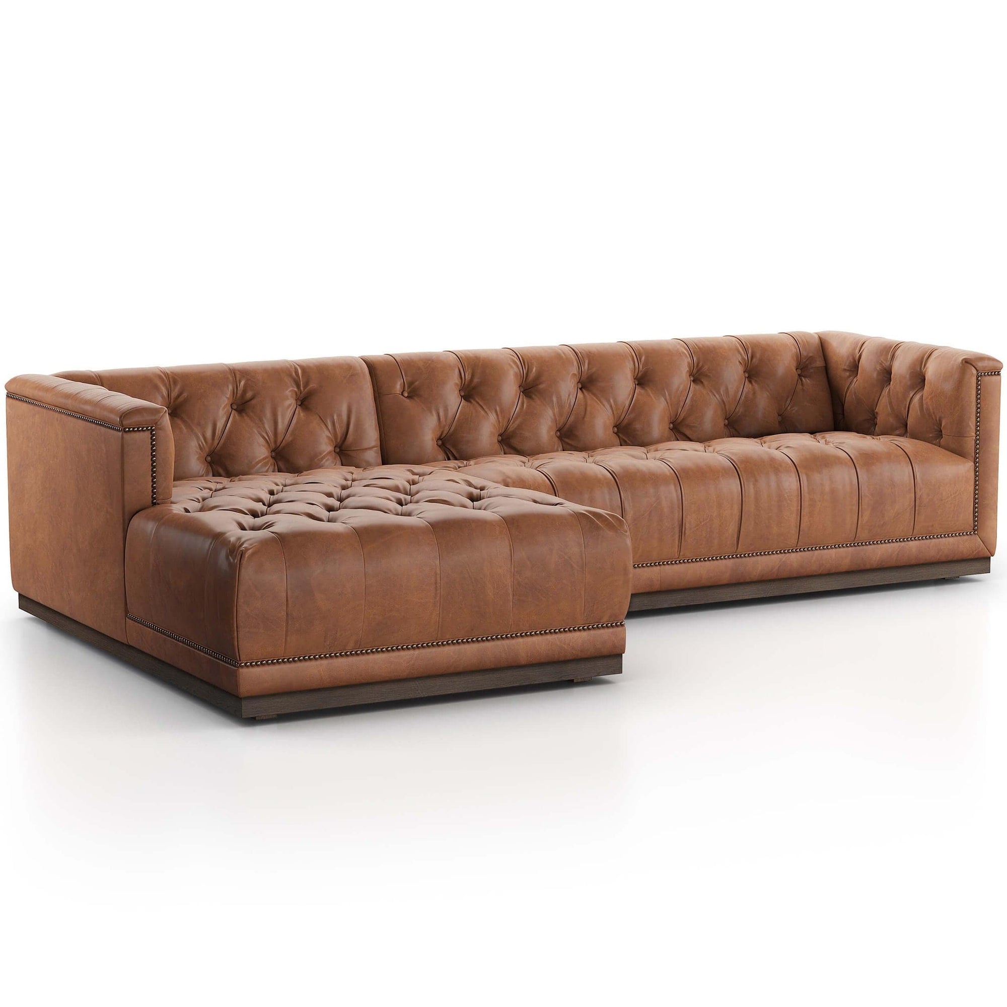Laf cheap leather sectional