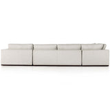 Colt 4 Piece RAF Sectional, Aldred Silver-Furniture - Sofas-High Fashion Home
