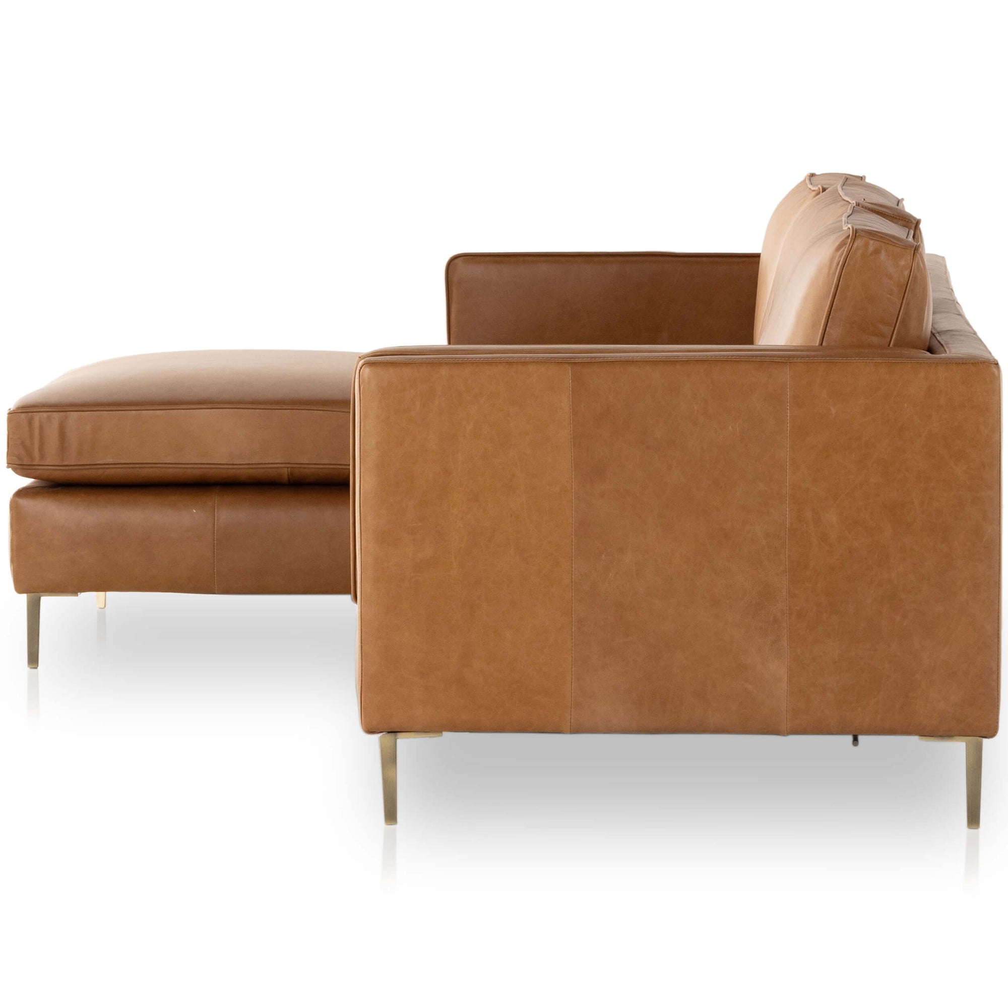 Emory leather sectional discount