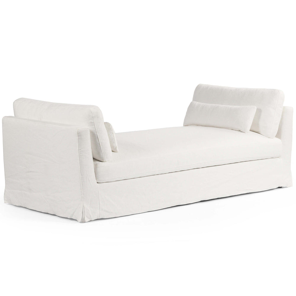Vianna Slipcover Chaise, Bergamo Cream