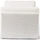 Vianna Slipcover Chaise, Bergamo Cream