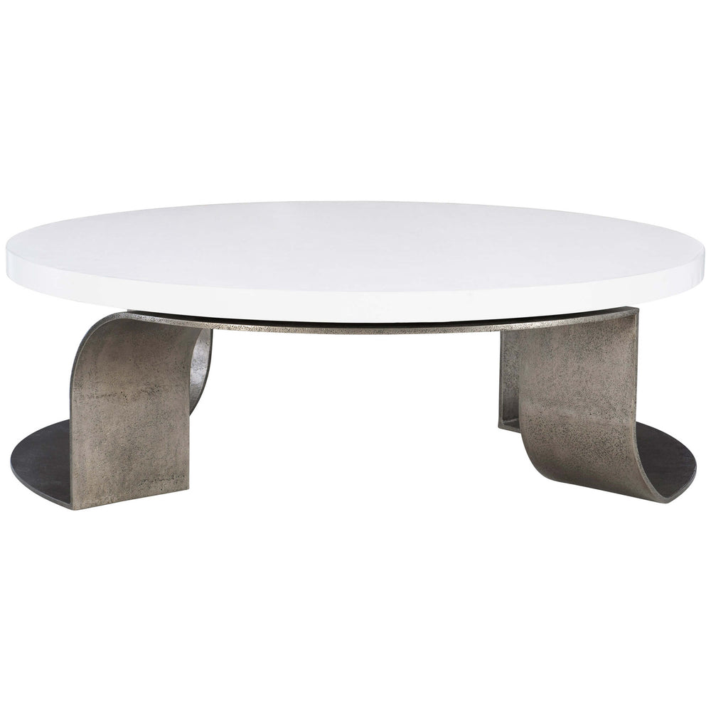 Catalina Round Cocktail Table-Furniture - Accent Tables-High Fashion Home