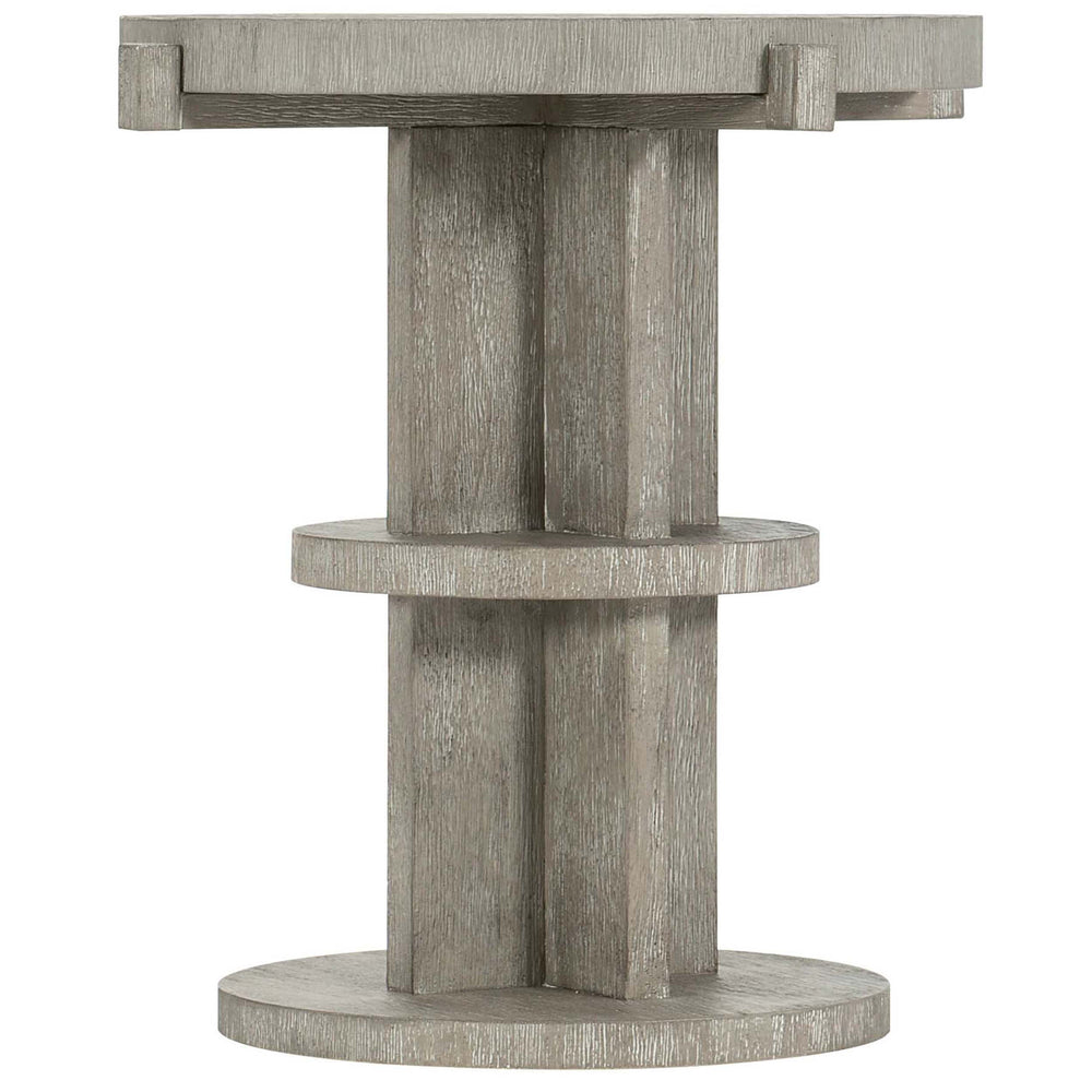 Foundations Accent Table, Light Shale-Furniture - Accent Tables-High Fashion Home