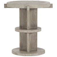 Foundations Accent Table, Light Shale-Furniture - Accent Tables-High Fashion Home