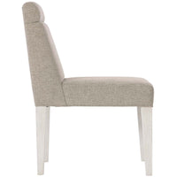 Foundation Side Chair, Linen-Furniture - Dining-High Fashion Home