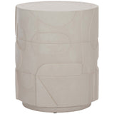 Zina End Table-Furniture - Accent Tables-High Fashion Home