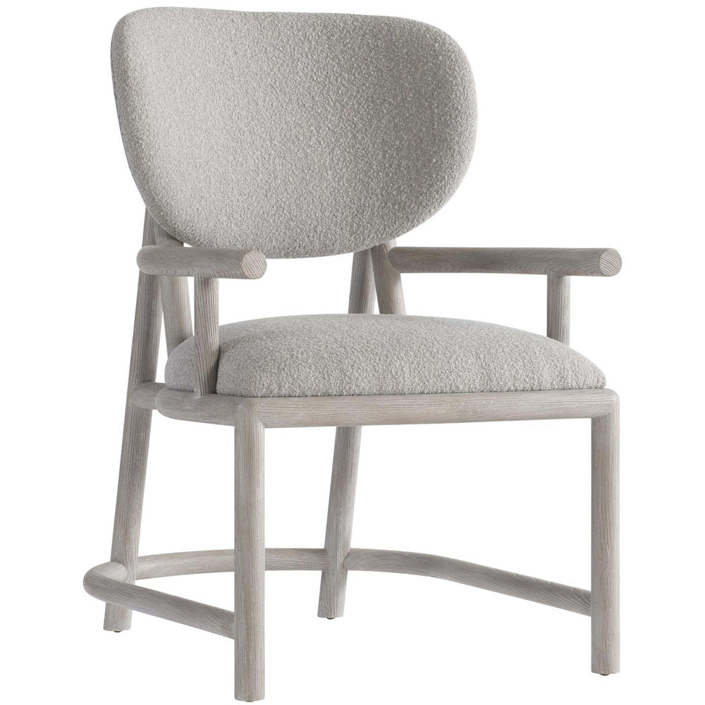 Trianon Open Frame Arm Chair, Gris