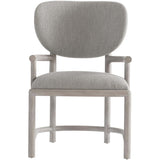 Trianon Open Frame Arm Chair, Gris
