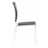 Criss Cross Dining Chair, Black (Set of 4) - Furniture - Dining - Chairs & Benches