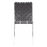 Criss Cross Dining Chair, Black (Set of 4) - Furniture - Dining - Chairs & Benches