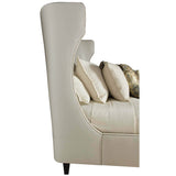 Wheeling Upholstered Bed King-Furniture - Bedroom-High Fashion Home