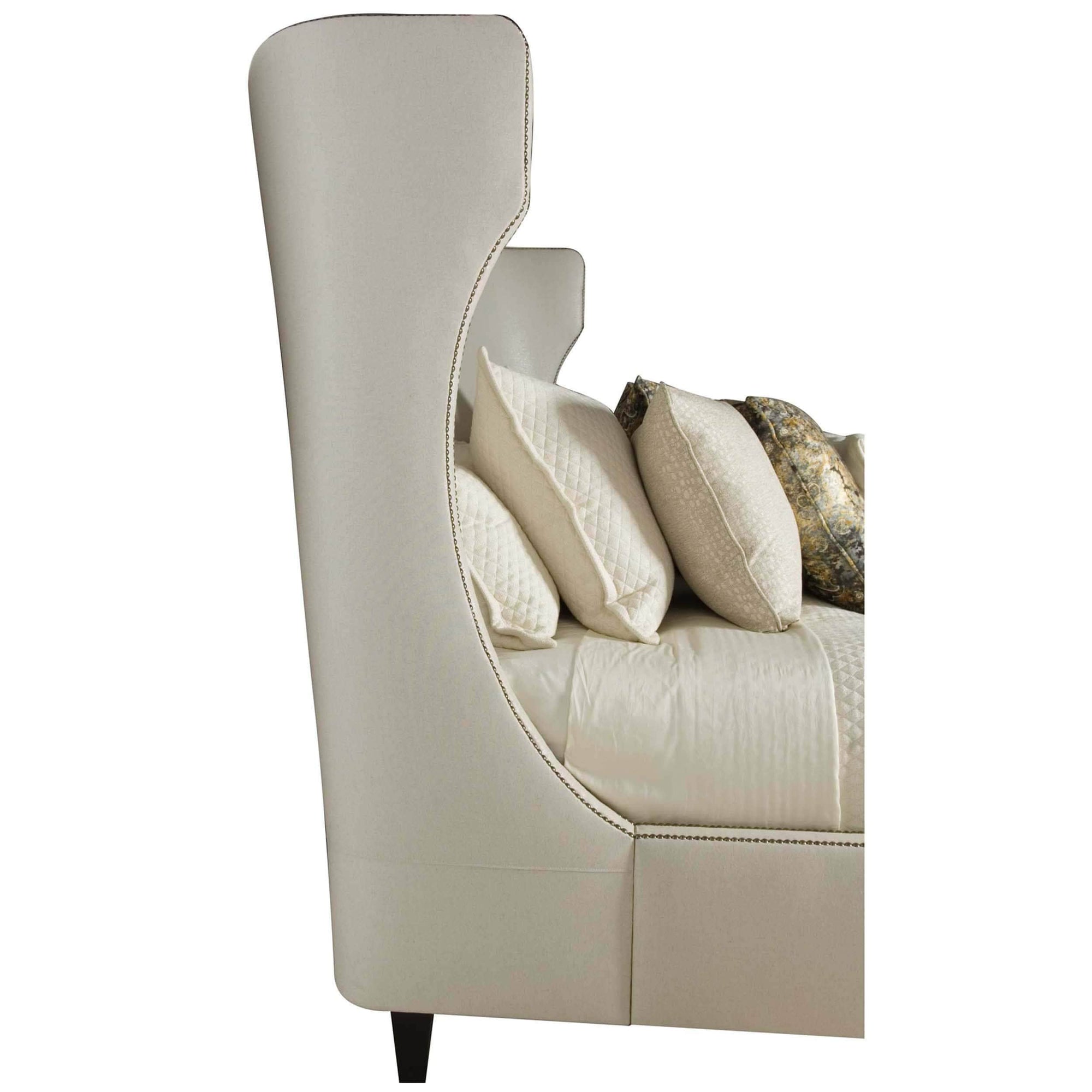 Wheeling on sale upholstered bed