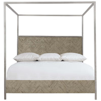 Milo Canopy King Bed-Furniture - Bedroom-High Fashion Home